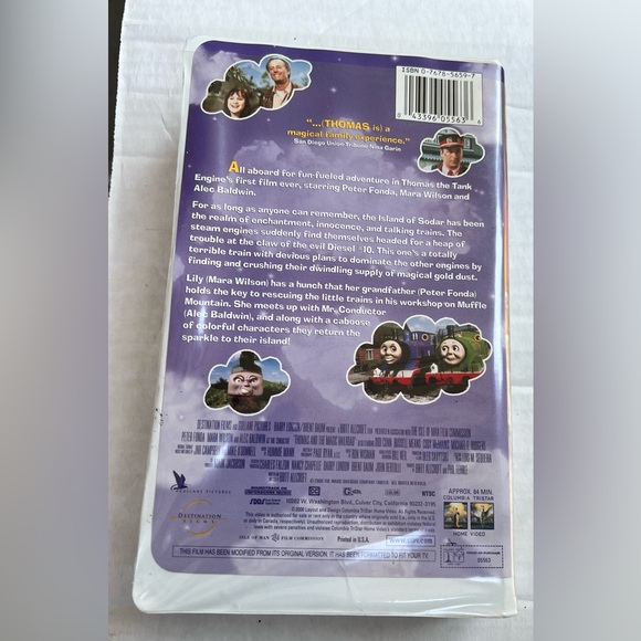 2000 Thomas the Train magic railroad vintage VHS video movie - Picture 3 of 8